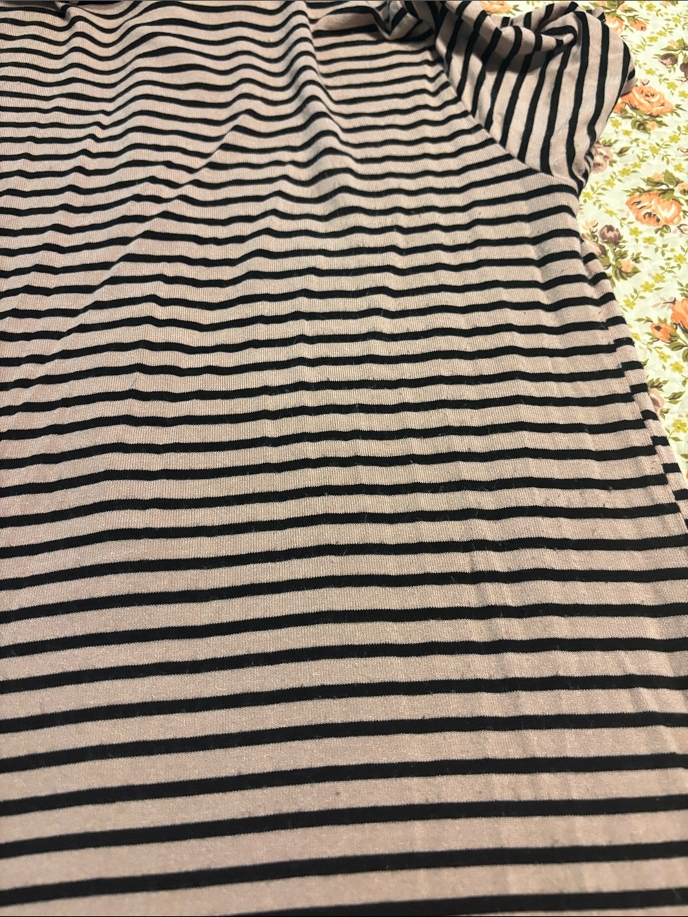 Zimmermann Tan and Black Striped Short Sleeve Tee - Picture 5 of 5